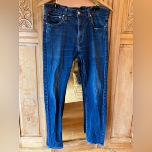 Levi's 512 Men’s Dark Wash Straight Jeans